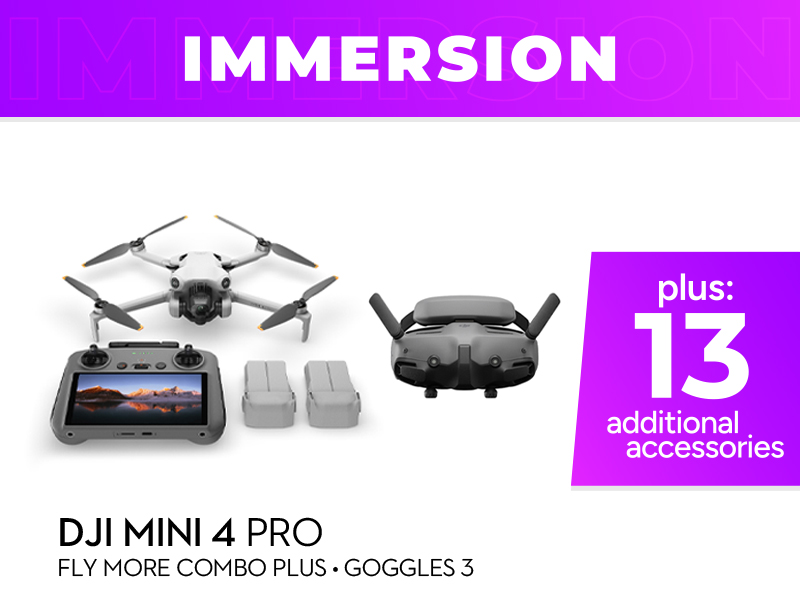 DJI Mini 4 Pro Immersion Combo Plus